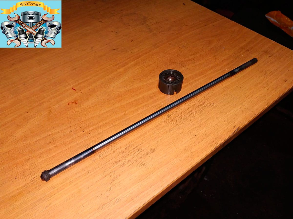 Замена выжимного подшипника сцепления Шкода Октавия Тур 1.6 не снимая ...